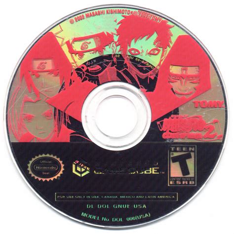 Naruto Clash Of Ninja 2 2003 Gamecube Box Cover Art Mobygames
