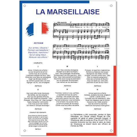 Combien De Couplet A La Marseillaise | AUTOMASITES