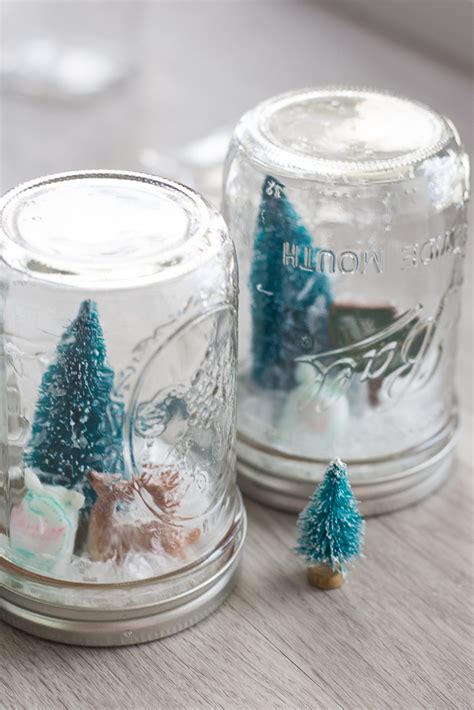 Diy Waterless North Pole Snowglobes Simply J And K