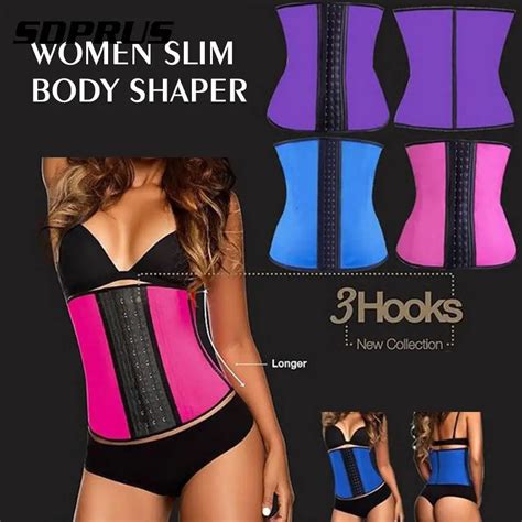 Women Slim Body Waist Shaper Sexy Lady Shapewear Waist Trainer Tummy