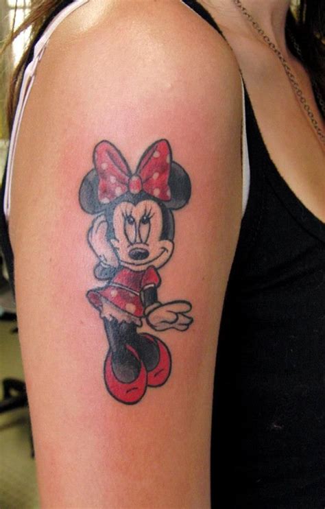 Minnie Mouse Tattoos Designs Ideas And Meaning Tattoos For You With