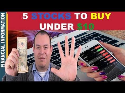 During the financial crisis, several stocks hit penny stock status and then rebounded tremendously. 5 Stocks under $10 to BUY now! 📈 | Top 5 Stocks under $10 ...