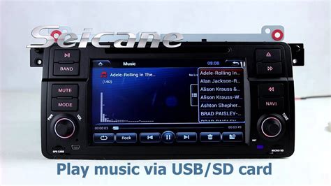 Seicane 1998 2006 Bmw M3 Android 51 Quad Core Aftermarket Stereo Sat