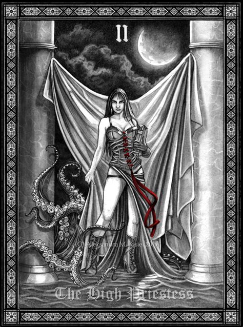 Tarot The High Priestess By Doberlady On Deviantart