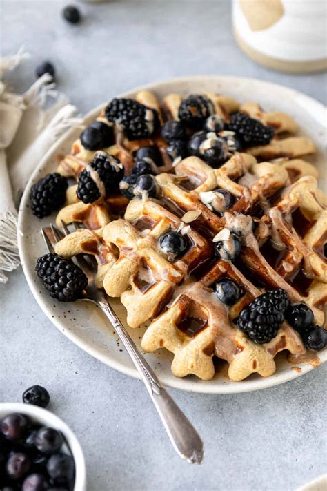 Fluffy Protein Waffles