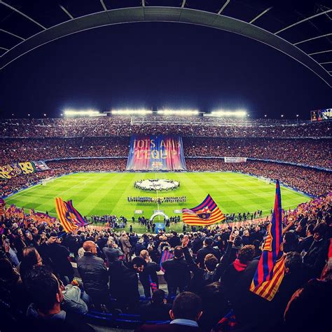 Wallpaper Fc Barcelona Soccer Clubs Camp Nou Champions League