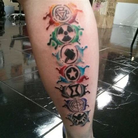 Avengers tattoo logo google cavaliers logo buick logo team logo google search logos a logo logo. 40 Mightiest Marvel Comic Tattoo Designs | Marvel tattoos ...