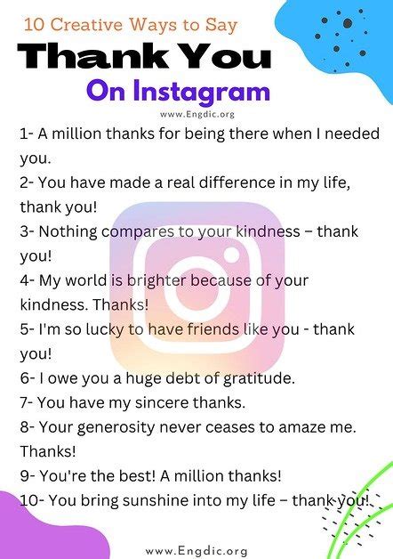 Creative Ways To Say Thank You On Social Media Engdic