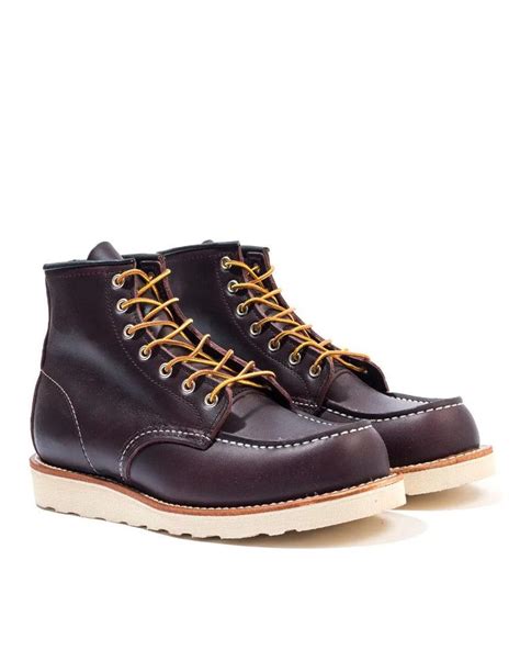 Red Wing Redwing 8847 Moc Toe In Black For Men Lyst