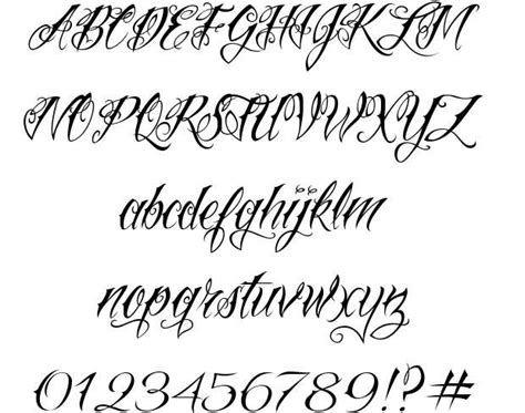 Script Fonts Vtc Nue Tattoo Script Font By Vigilante Typeface