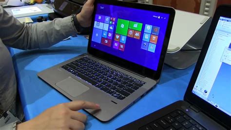 Hp Elitebook Folio 1020 12 5 Ultrabook Hands On Ces 2015 Youtube