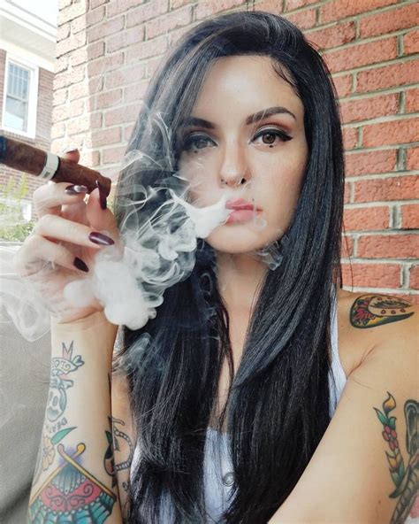 Pin On Smoke Girls And Cigars