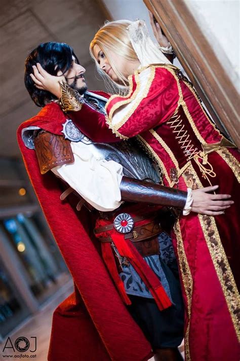 Lucrezia And Cesare Borgia From Assassins Creed Brotherhood Cosplay By