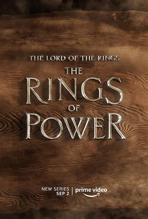 The Lord Of The Rings The Rings Of Power Official Poster Rlotron