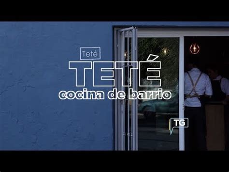 Disfruta de descuentos y ventajas con tu reserva online. Teté cocina de barrio - YouTube