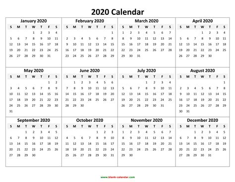 Calendar Templates 2020 Week Numbers Calendar Template Printable