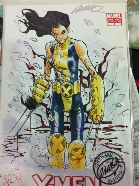 X 23 By Humberto Ramos In Xce 23s Sketch Covers Comic Art Gallery Room