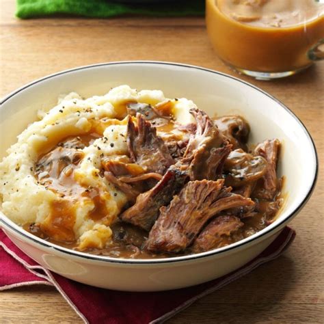 Is there anything a slow cooker can't do? Slow-Cooker Pot Roast Recipe | Taste of Home