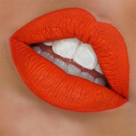 Pin By Contrena Reese On Fashion And Beauty Orange Lips Mac Retro