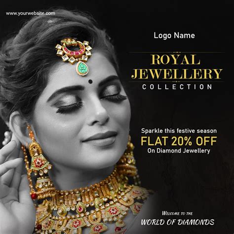 Jewellery Ad Design In Photoshop Jewellery Advertisement Banner Design