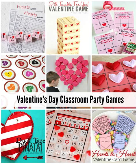 30 Valentine S Day Classroom Party Games And Activities My Funny Valentine Valentines Games