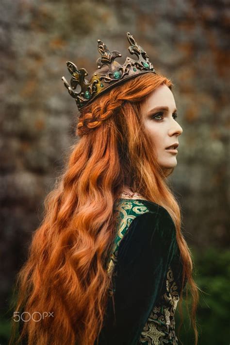 Ginger Queen Near The Castle By Evgeniya Litovchenko Photo 243031301