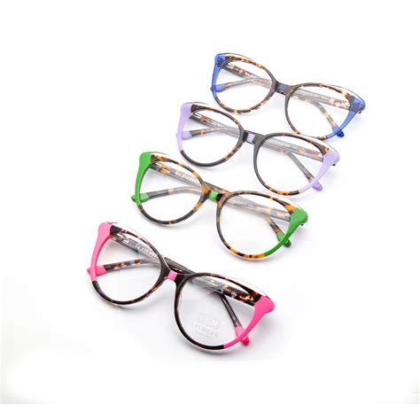 China Gd Stylish Colorful Hot Sale Acetate Optical Frames Women Acetate Eyeglasses Frames