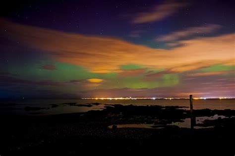 The beach and bay are popular all year round with a variety of activities. Northern Lights 003 - Aurora - Barassie Beach - 23/04/12 ...