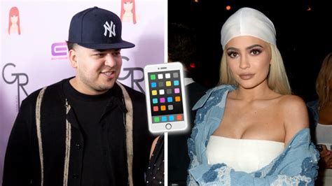 phones at the ready people rob kardashian just tweeted out kylie jenner s actual capital