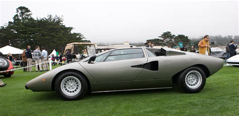 Pebble Beach Concours Pays Tribute As Lamborghini Countach Turns 50