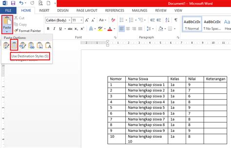 FAQs Cetak Data Excel di Word, Cara Mudah dan Praktis