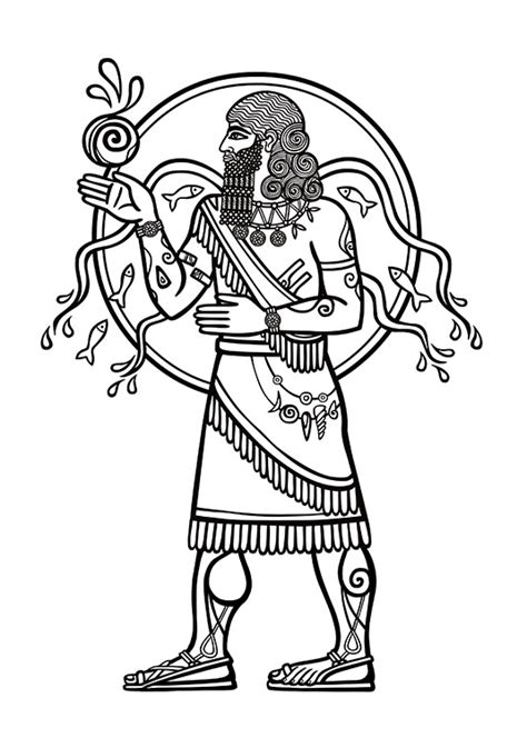 Epic Of Ziusudra Myth Omnika Mythology
