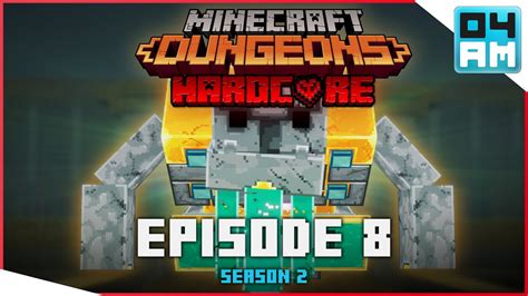 ROLLING THE TEMPEST GOLEM HARDCORE LIFE GAMEPLAY Minecraft Dungeons Episode Season