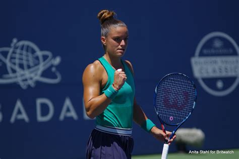 Born and grew up in athens, sakkari moved to barcelona aged 18 and trained there for two years. Quarter-finals wipe out more fan favorites at Mubadala Silicon Valley Classic | Britwatch Sports