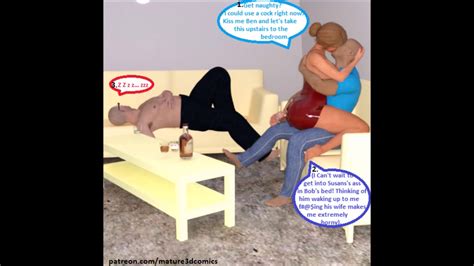 3d Comic Cheating Wife Sleeps With Husbands Best Friend