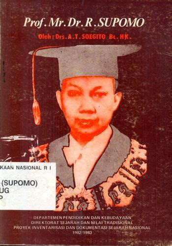 Biografi Soepomo Perancang Uud 1945 Dari Keluarga Priayi