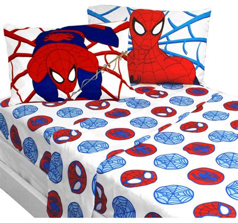 See more ideas about bedding sets, marvel bedding, superhero bedding. Marvel Bold Spiderman Full Sheet Set Superhero Bedding ...