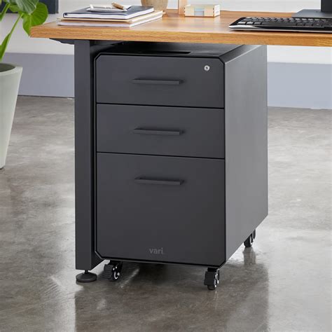 File Cabinet Standing Desk Accessories Vari