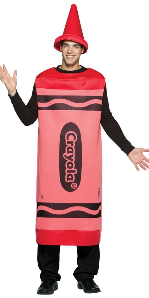Crayola Crayons Costume rouge adulte Costume Fantaisie Deguisement
