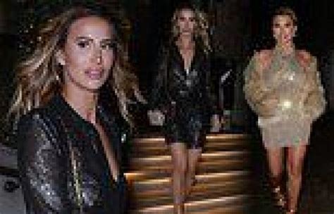 Ferne Mccann And Billie Faiers Put On Matching Leggy Displays In