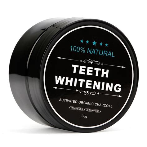 30g 100 Natural Teeth Whitening Whitener Activated Organic Charcoal Powder Polish Teeth Clean