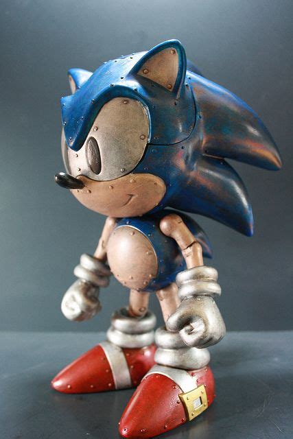 Kodykoalas Custom Sonic Mech Vinyl Art Toys Boy Art Custom Action