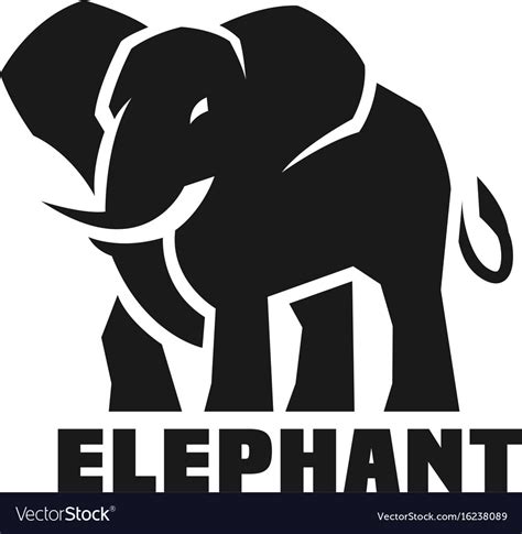 Elephant Logo Vector Free Download Stok Image Vector Free