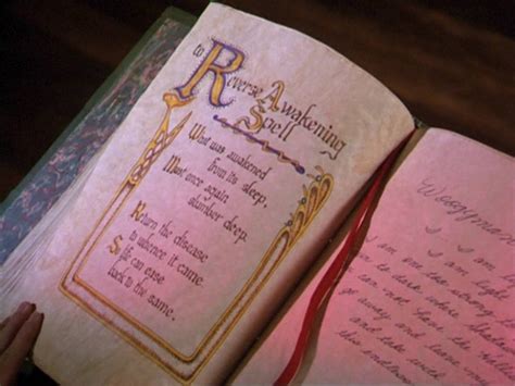 So there is a letter 'd' inside it. To Reverse Awakening Spell | Charmed | Fandom