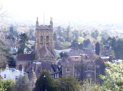 Great Malvern Priory And Its Churchyard