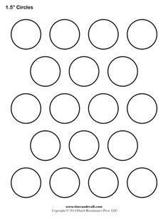 Printable templates for macarons piping templates, royal icing templates, . All sizes | SugaryWinzy 1.75-inch Macaron Template ...