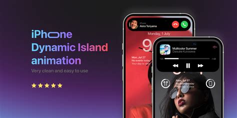 Iphone 14 Dynamic Island Ui Animations Components Variants