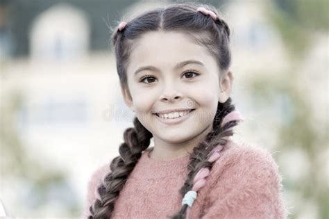 Beauty Is The Smile Of A Child Beauty Look Of Adorable Small Girl