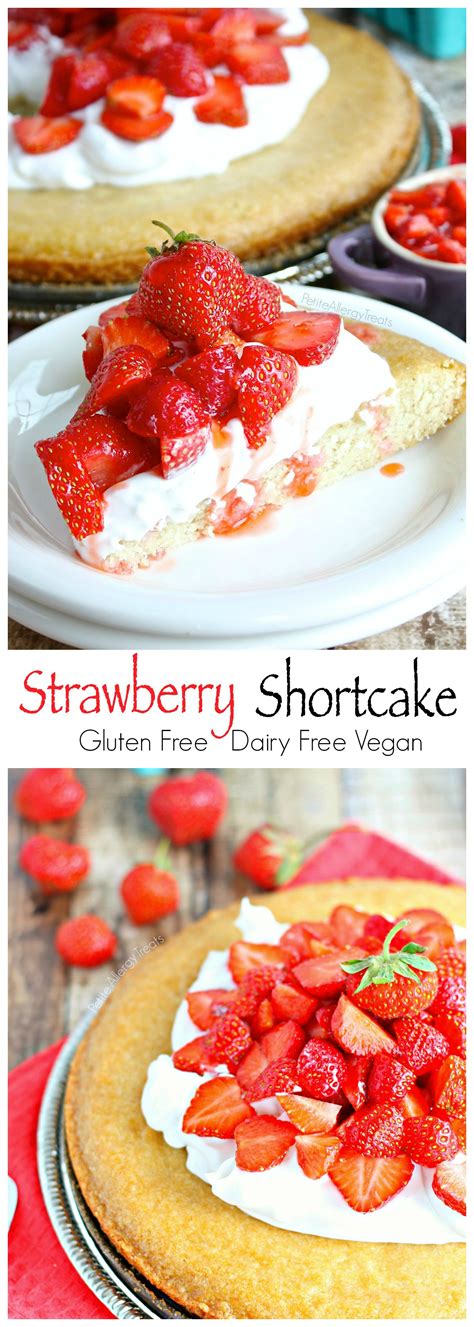 This recipe for a dairy free, gluten free, and vegan version of peanut butter cups comes together in 20 minutes and is finished in 35. Strawberry Shortcake: Gluten free Vegan - Petite Allergy Treats