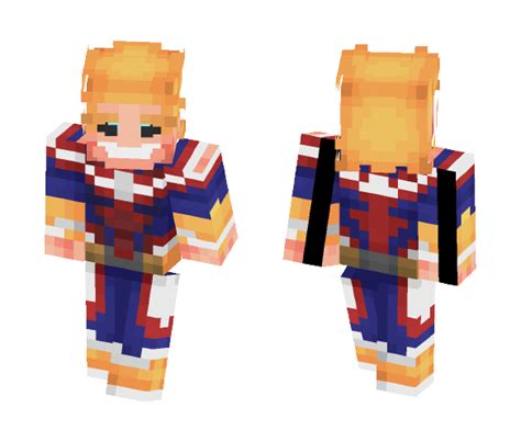 Get All Might My Hero Academia Minecraft Skin For Free
